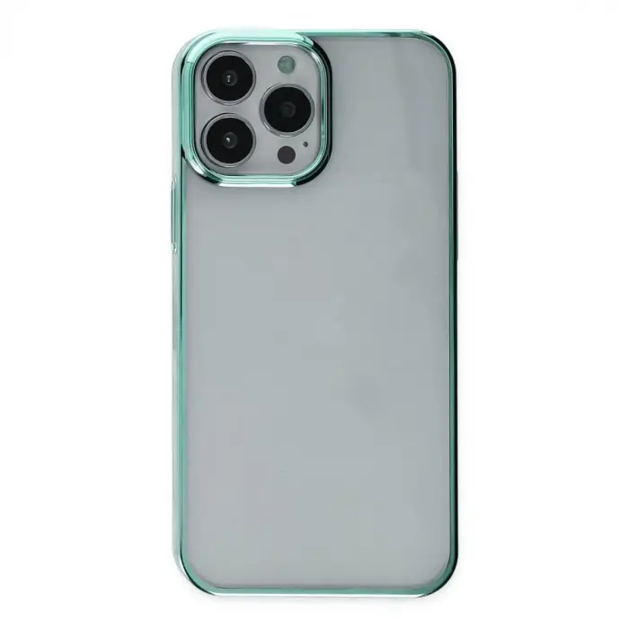 İphone 14 Pro Max Kılıf Element Silikon - Yeşil