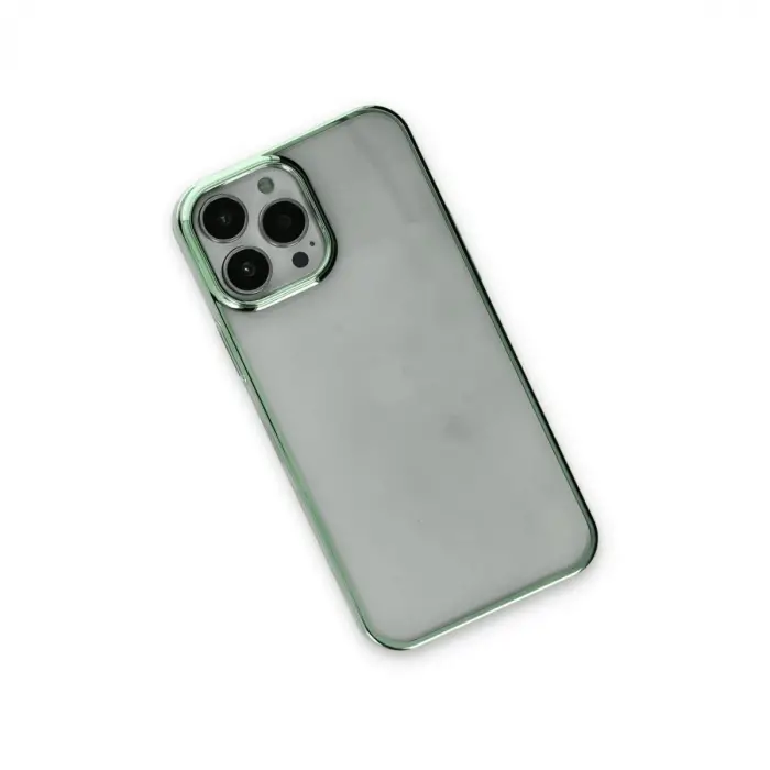 İphone 14 Pro Max Kılıf Element Silikon - Yeşil