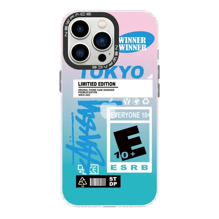 İphone 14 Pro Max Kılıf Estoril Desenli Kapak - Estoril - 1