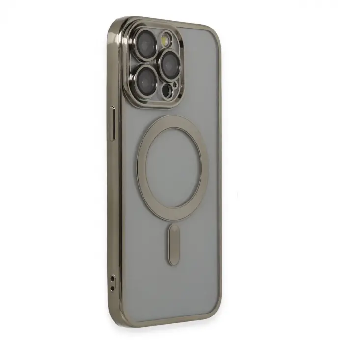 İphone 14 Pro Max Kılıf Kross Magneticsafe Kapak - Titan Gri