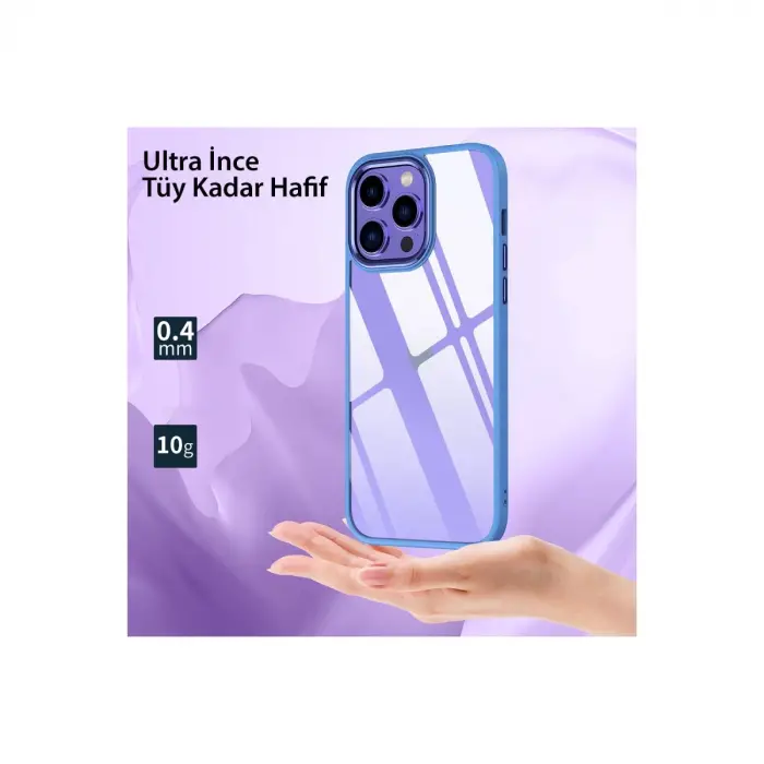 İphone 14 Pro Max Kılıf Power Silikon - Siyah