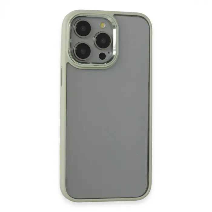 İphone 14 Pro Max Kılıf Power Silikon - Yeşil