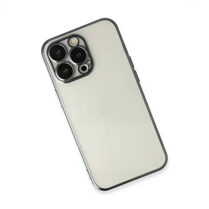 İphone 14 Pro Max Kılıf Razer Lensli Silikon - Siyah