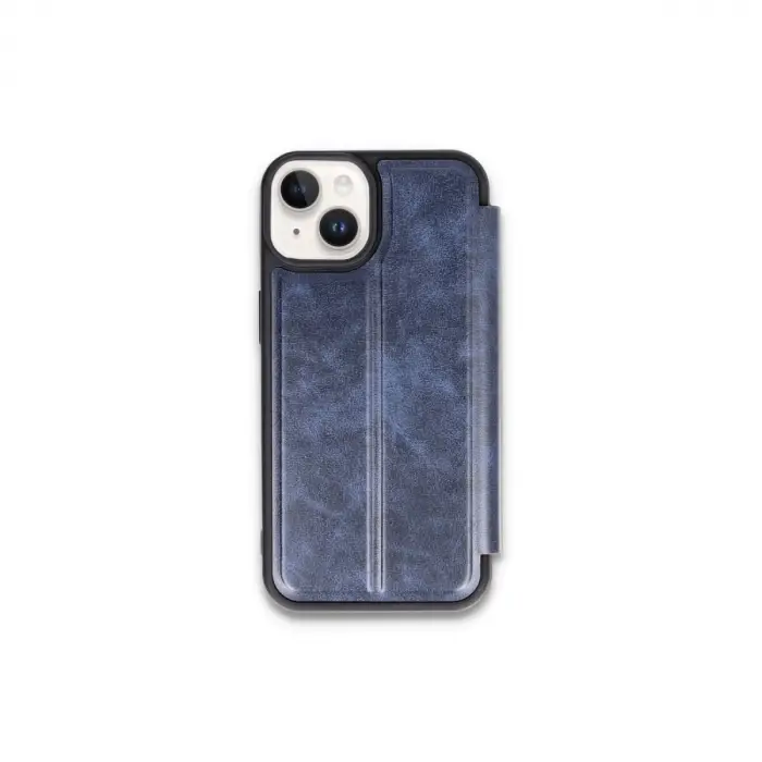 İphone 15 Kılıf Flip Cover - Lacivert