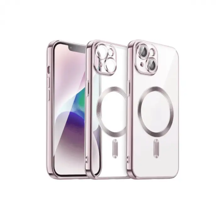 İphone 15 Kılıf Kross Magneticsafe Kapak - Rose