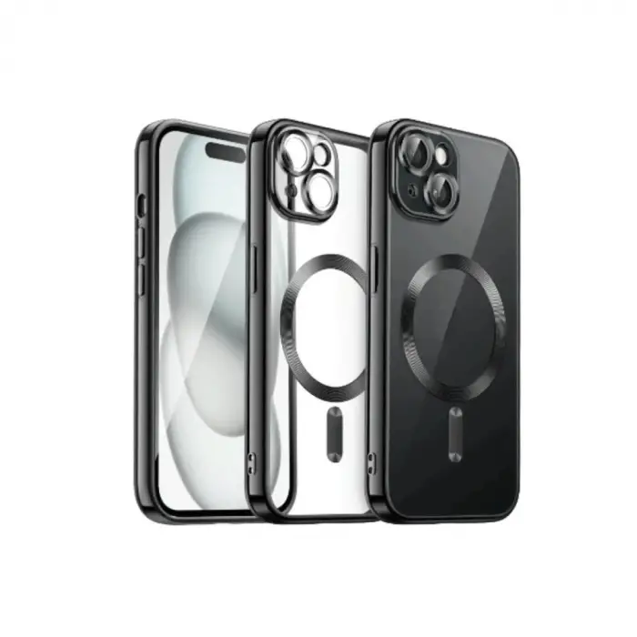 İphone 15 Kılıf Kross Magneticsafe Kapak - Siyah