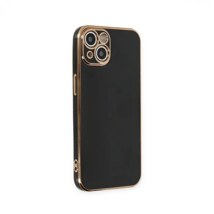İphone 15 Kılıf Volet Silikon - Siyah