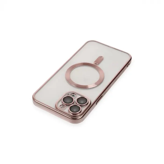 İphone 15 Pro Kılıf Kross Magneticsafe Kapak - Rose