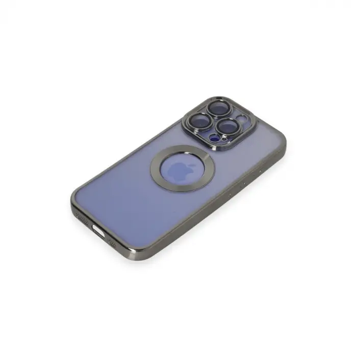 İphone 15 Pro Kılıf Slot Silikon - Titan Gri