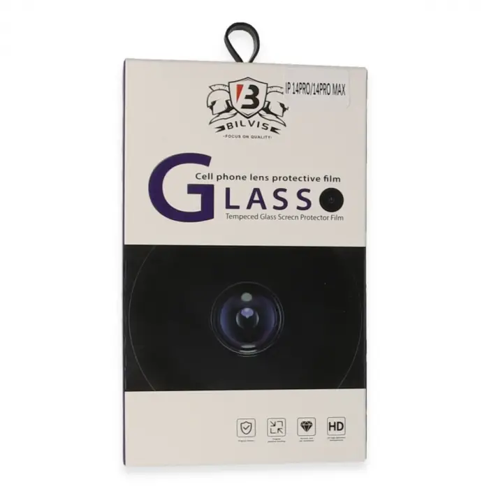İphone 15 Pro Max Bilvis Titan Kamera Lens - Siyah