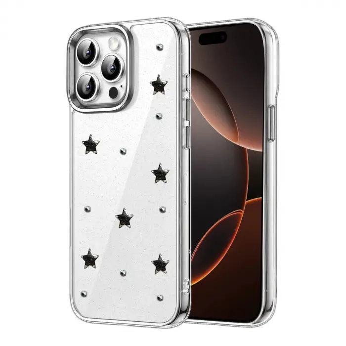 İphone 15 Pro Max Fiyonk Desenli Kapak - Desen 4