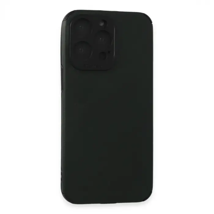 İphone 15 Pro Max Kılıf Loop Deri Silikon - Yeşil