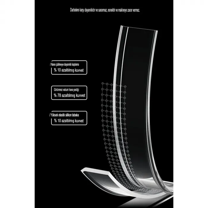 İphone 15 Pro Max Kılıf Tron Şeffaf Magsafe Kapak - Şeffaf