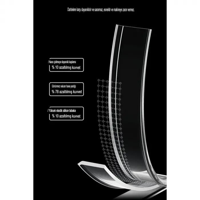 İphone 15 Pro Max Kılıf Tron Şeffaf Magsafe Kapak - Şeffaf