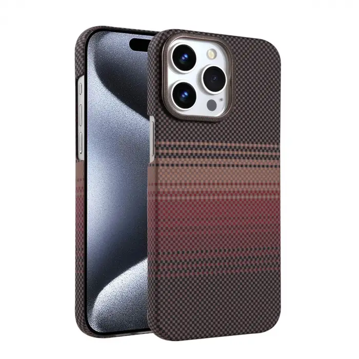 İphone 15 Pro Max Vega Magsafe Kapak - Çöl Titanyum