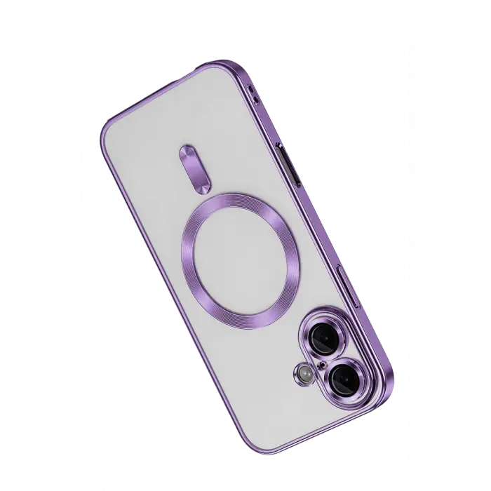 İphone 16 Kılıf Kross Magneticsafe Kapak - Mor