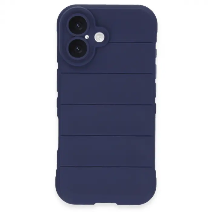İphone 16 Kılıf Optimum Silikon - Lacivert