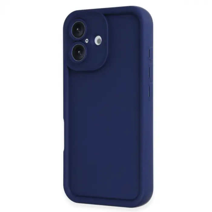 İphone 16 Kılıf Viera Silikon - Lacivert