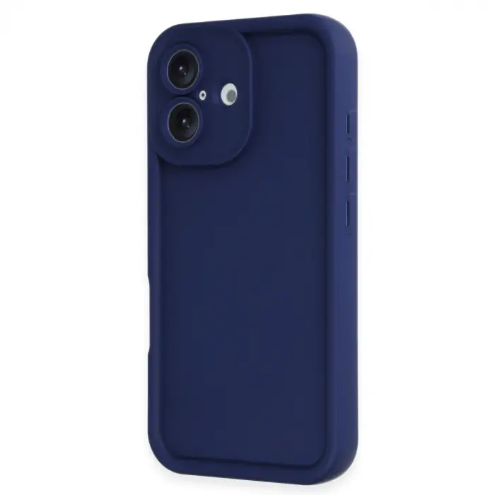 İphone 16 Kılıf Viera Silikon - Lacivert