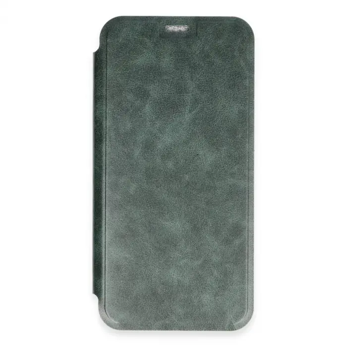İphone 16 Plus Kılıf Flip Cover - Koyu Yeşil