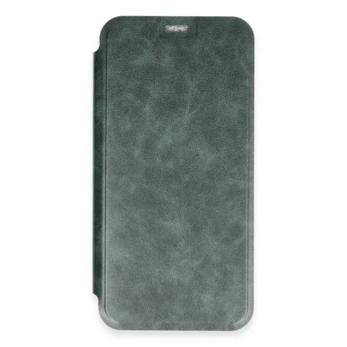 İphone 16 Plus Kılıf Flip Cover - Koyu Yeşil