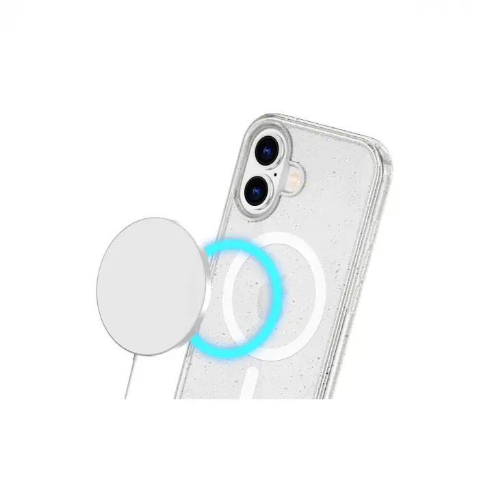 İphone 16 Plus Kılıf  Magsafe Kapak - Turuncu