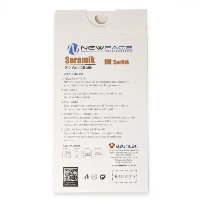 İphone 16 Pro Max 3d Antistatik Mat Seramik Nano Ekran Koruyucu