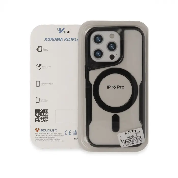 İphone 16 Pro Max Kılıf Boyi Magsafe Silikon Kapak - Gümüş