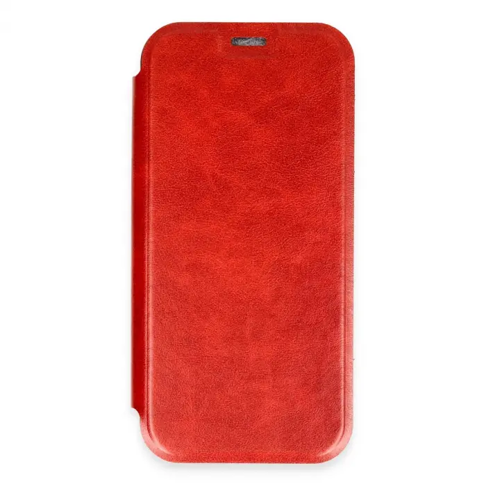 İphone 16 Pro Max Kılıf Flip Cover - Kırmızı