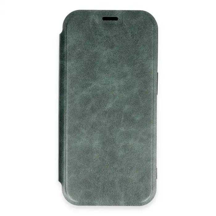İphone 16 Pro Max Kılıf Flip Cover - Koyu Yeşil