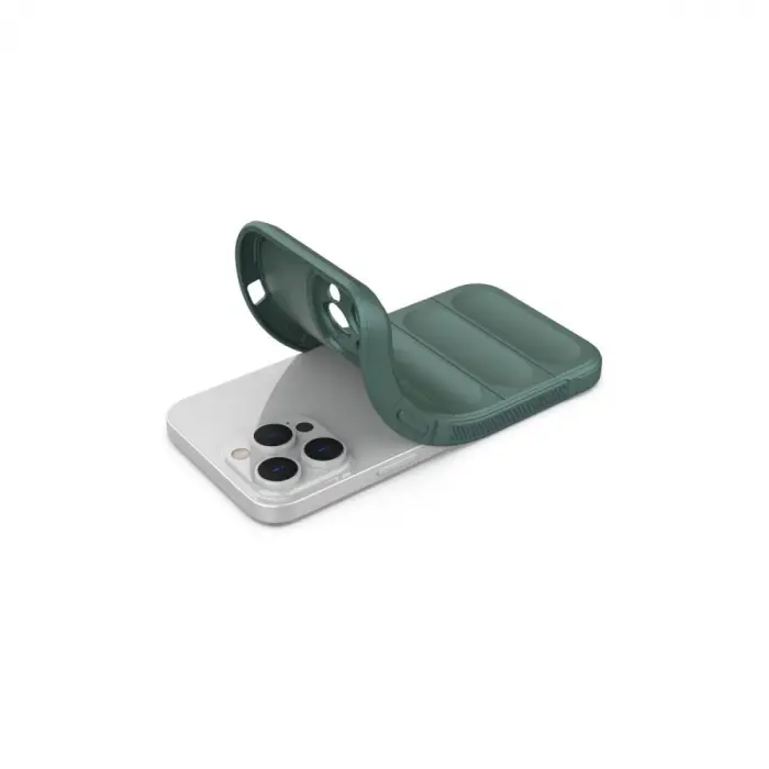 İphone 16 Pro Max Kılıf Optimum Silikon - Koyu Yeşil