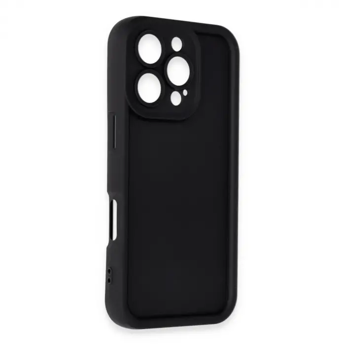 İphone 16 Pro Max Kılıf Viera Silikon - Siyah