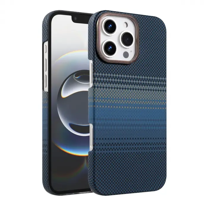 İphone 16 Pro Vega Magsafe Kapak - Mavi