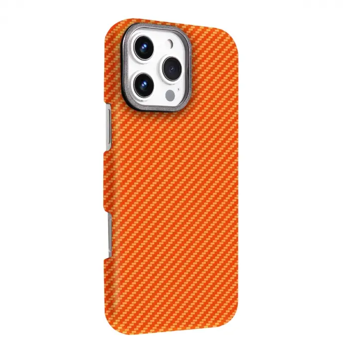 İphone 16 Pro Vega Magsafe Kapak - Turuncu