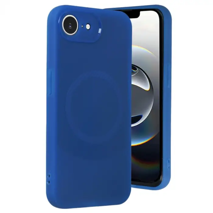 İphone 16e Kılıf Maya Karbon Kapak - Lacivert