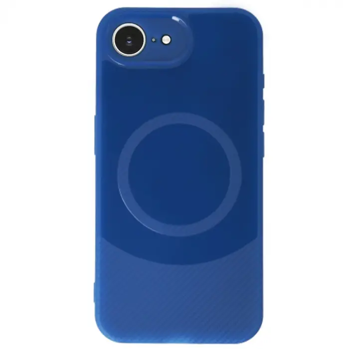 İphone 16e Kılıf Maya Karbon Kapak - Lacivert