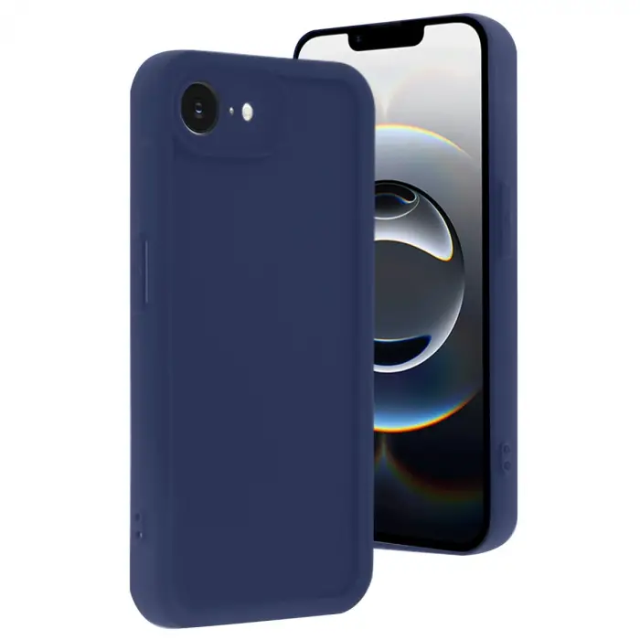 İphone 16e Kılıf Viera Silikon - Lacivert