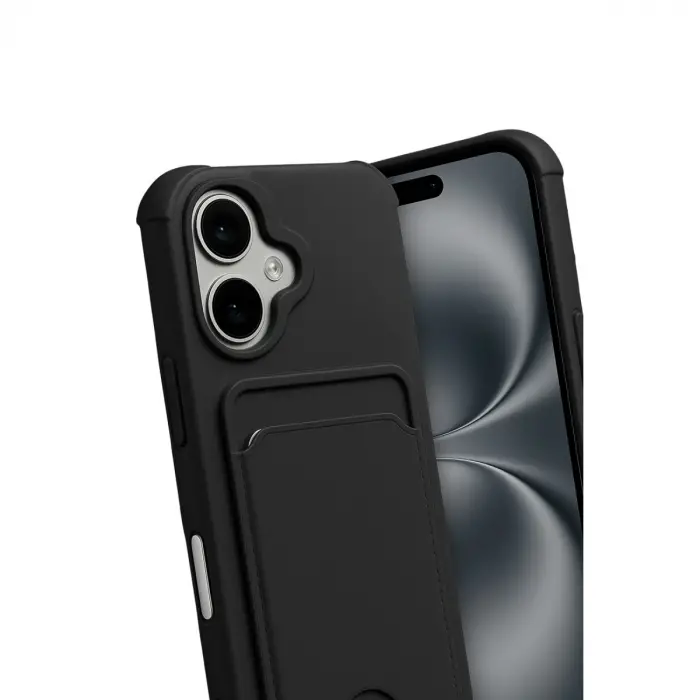 İphone 17 Kelvin Kartvizitli Silikon - Siyah