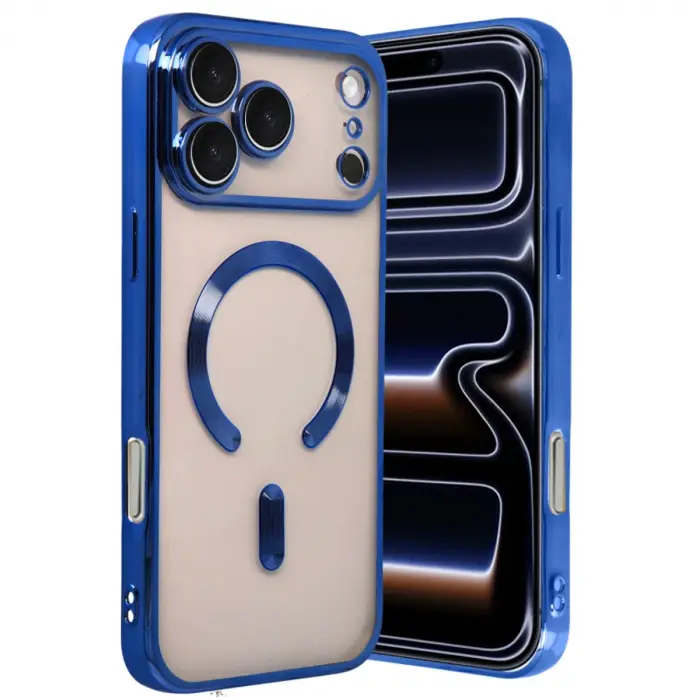 İphone 17 Pro Kross Magneticsafe Kapak - Lacivert
