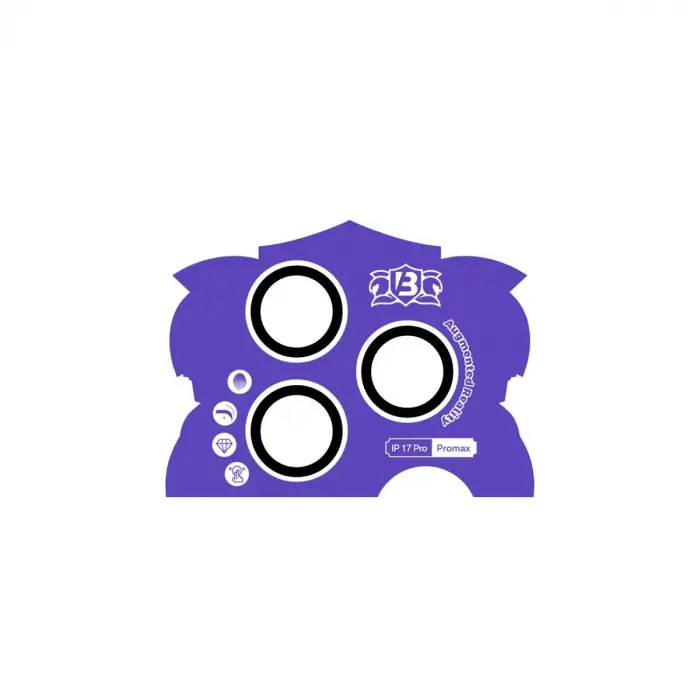 İphone 17 Pro Max Bilvis Titan Kamera Lens - Gümüş