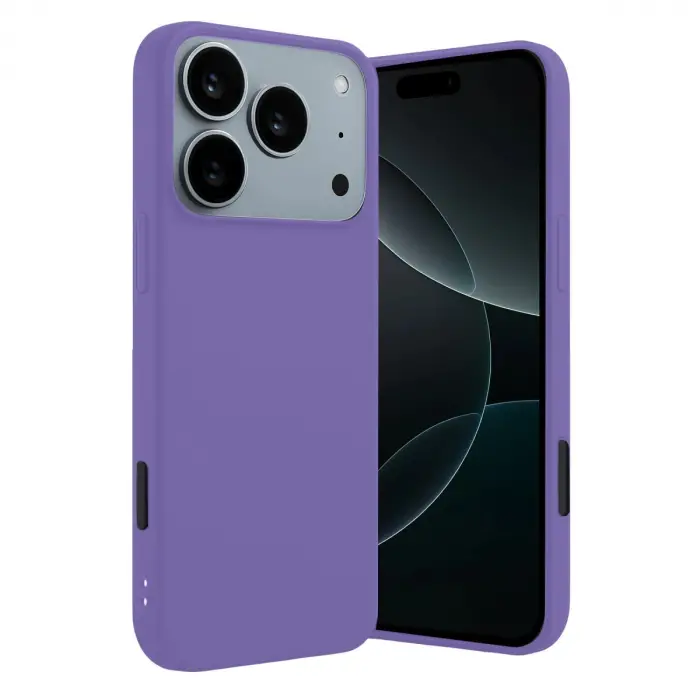 İphone 17 Pro Max First Silikon - Lila