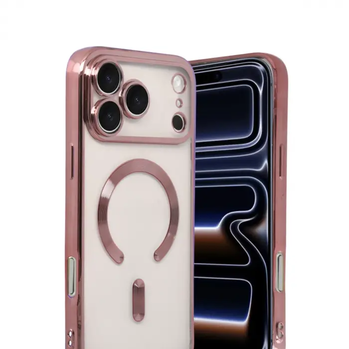 İphone 17 Pro Max Kross Magneticsafe Kapak - Rose