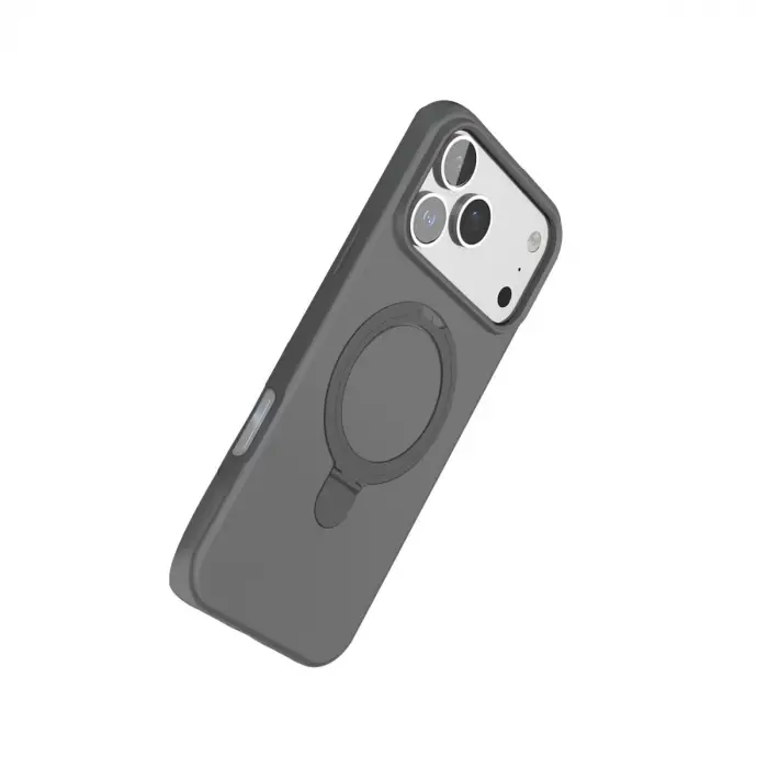 İphone 17 Pro Max Regal Magsafe Standlı Kapak - Titan Gri