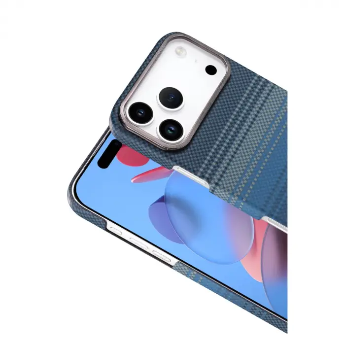 İphone 17 Pro Vega Magsafe Kapak - Mavi