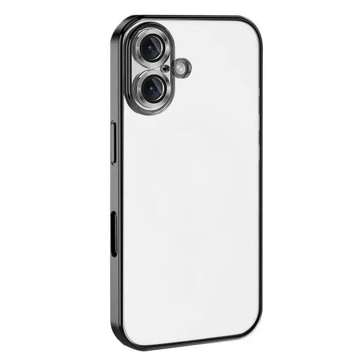 İphone 17 Razer Lensli Silikon - Siyah