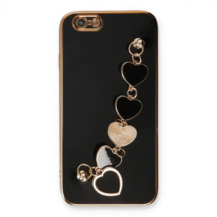 İphone 6 Kılıf Esila Silikon - Siyah