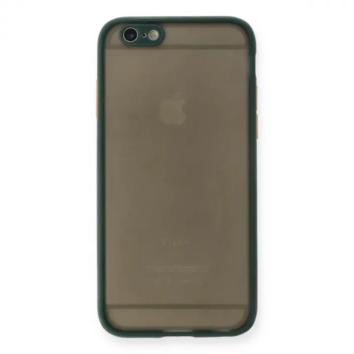 İphone 6 Kılıf Montreal Silikon Kapak - Yeşil
