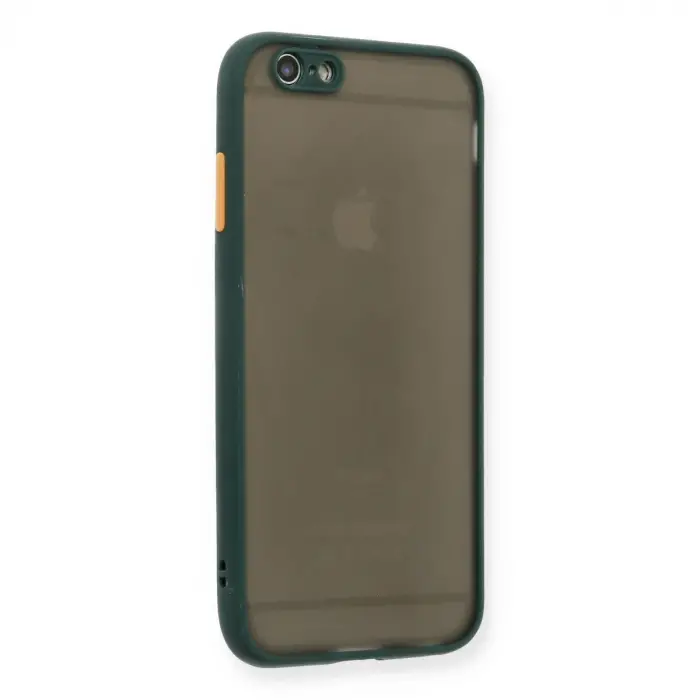 İphone 6 Kılıf Montreal Silikon Kapak - Yeşil