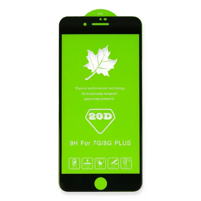 İphone 6 Plus 20d Premium Cam Ekran Koruyucu - Beyaz