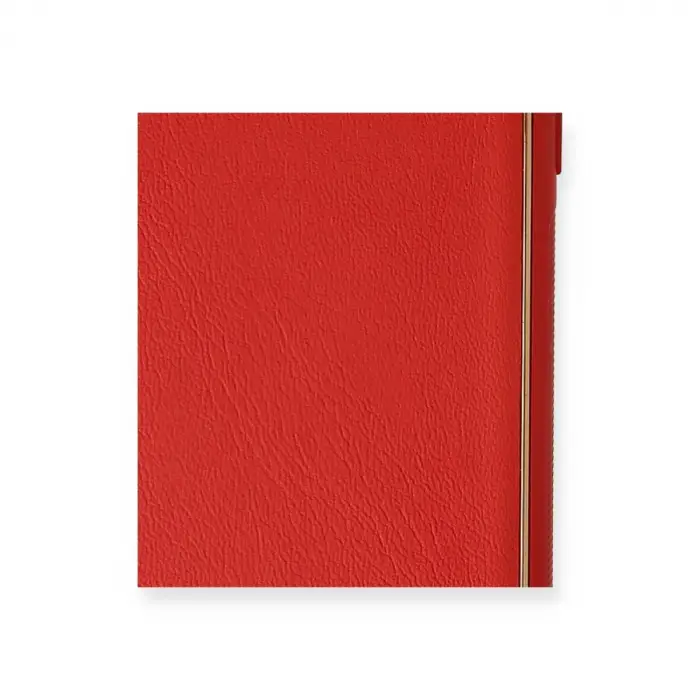 İphone 7 Kılıf Coco Deri Silikon Kapak - Kırmızı